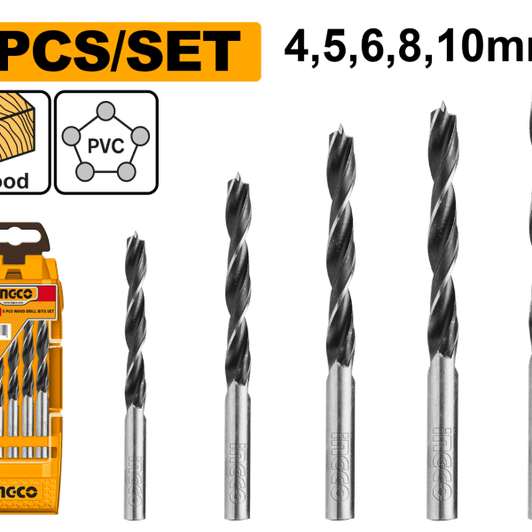 СЕТ БУРГИИ ЗА ДРВО PRO 5/1 AKD5058