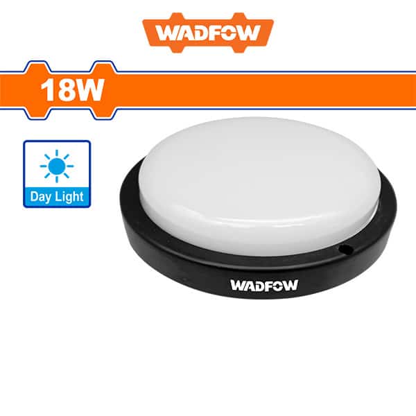 LED ПЛАФОЊЕРКА 18W ЦРНА 6500K WDN751821