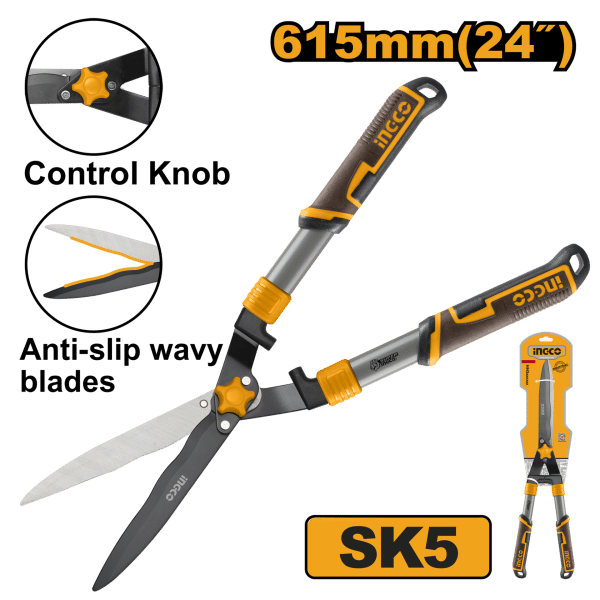 НОЖИЦИ ЗА ЖИВА ОГРАДА INGCO 615MM – HHS8301