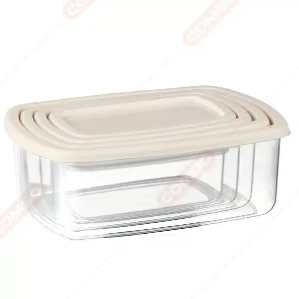GARNER СЕТ САДОВИ ЗА ЧУВАЊЕ ХРАНА – 4PCS 0.25L + 0.50L + 0.75L + 1.20L