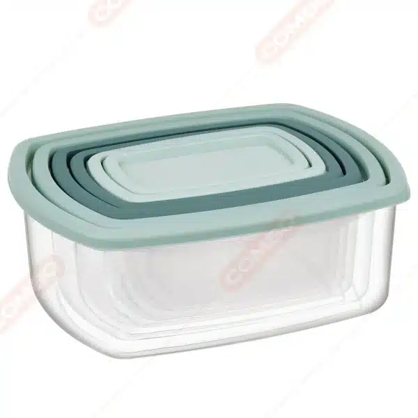 GARNER СЕТ САДОВИ ЗА ЧУВАЊЕ ХРАНА – 6PCS 0.25L + 0.50L + 0.75L + 1.20L + 2L + 3L