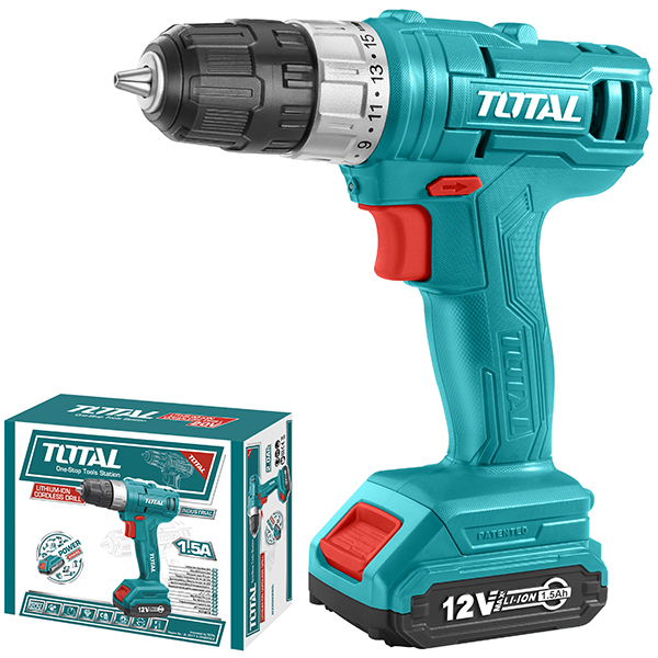 БАТЕРИСКА БОРМАШИНА TOTAL 12V СО 1 БАТЕРИЈА