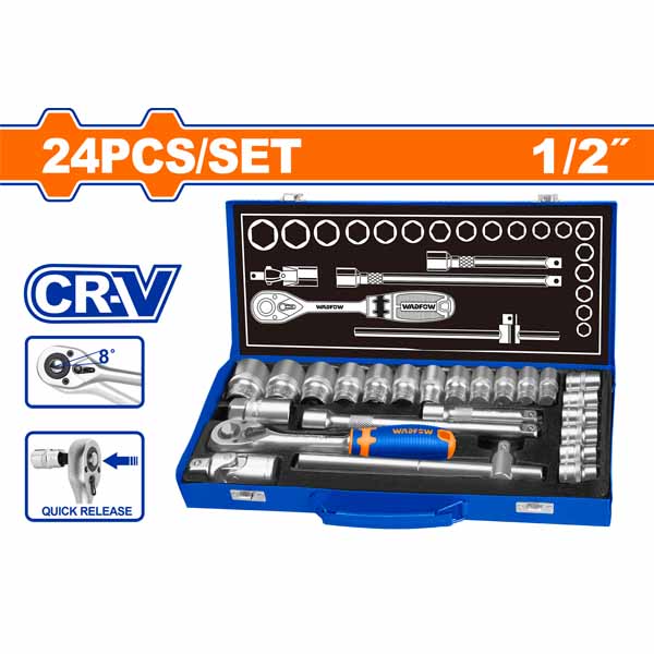 КРЦКАЛКА WADFOW 1/2" СЕТ 24/1