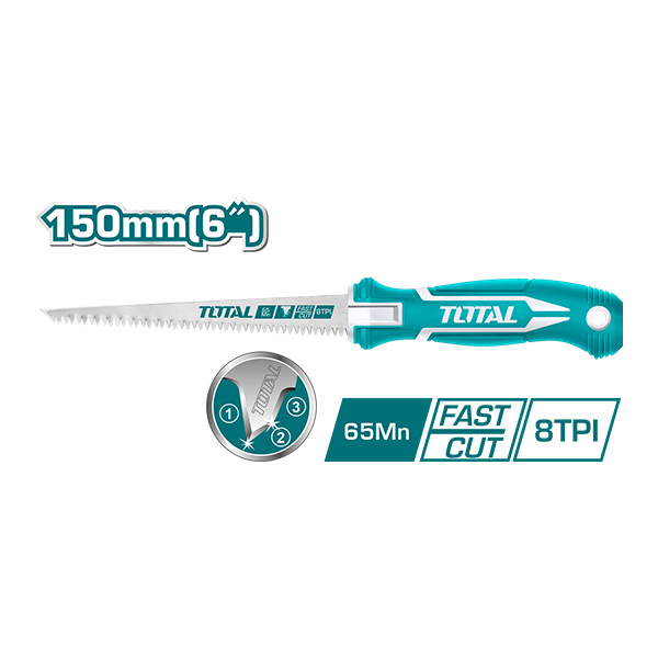 РАЧНА ПИЛА ЗА ГИПС TOTAL 6"