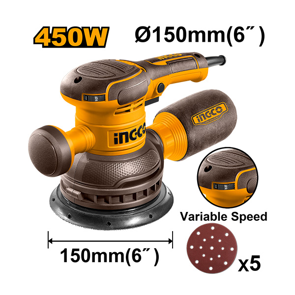 РОТАЦИОНА БРУСИЛКА INGCO 450W