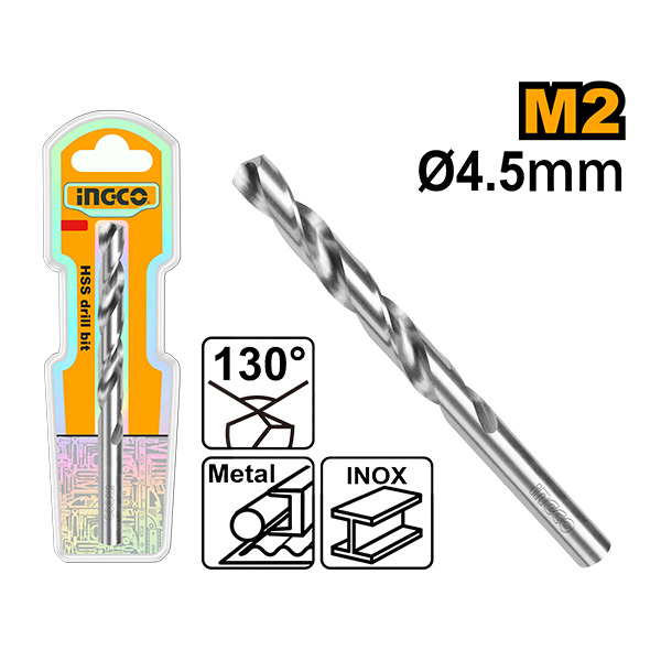 БУРГИЈА ЗА МЕТАЛ INGCO 4.5MM