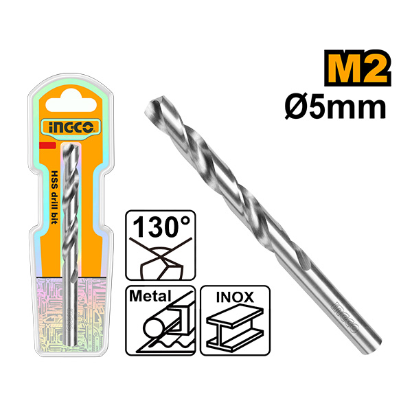 БУРГИЈА ЗА МЕТАЛ INGCO 5MM