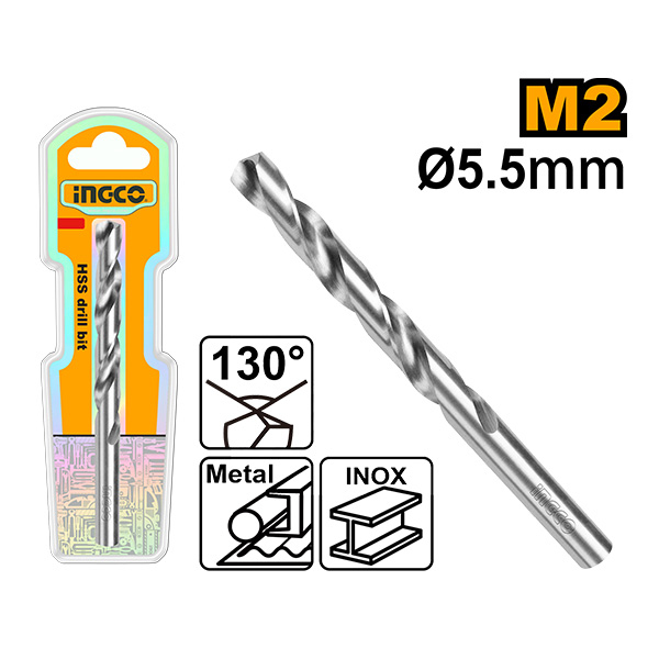 БУРГИЈА ЗА МЕТАЛ INGCO 5.5MM