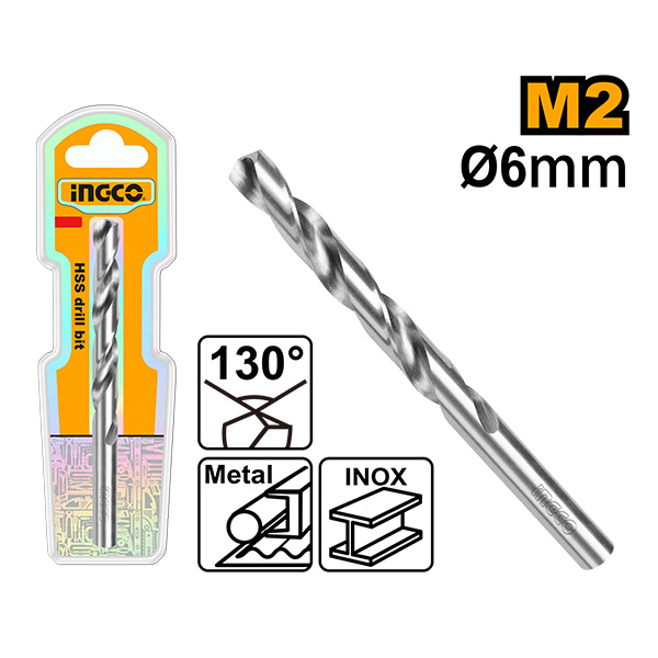 БУРГИЈА ЗА МЕТАЛ INGCO 6MM