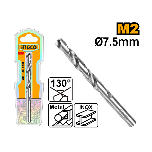 БУРГИЈА ЗА МЕТАЛ INGCO 7.5MM