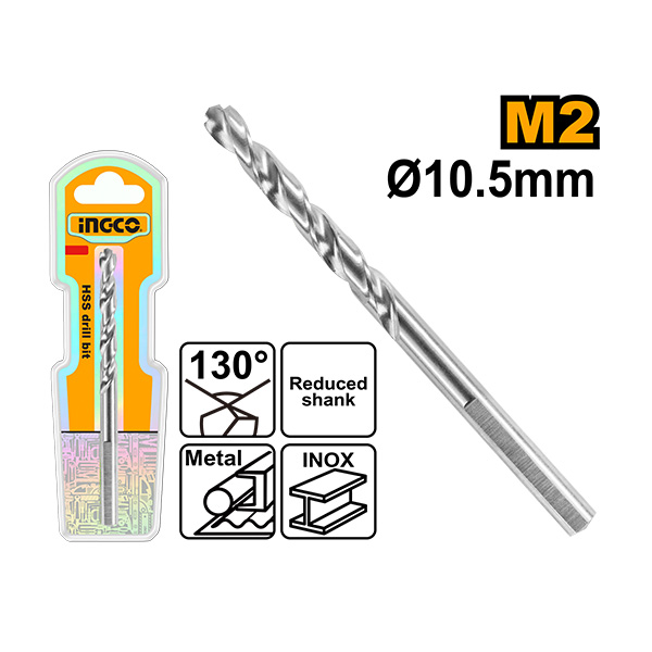 БУРГИЈА ЗА МЕТАЛ INGCO 10.5MM