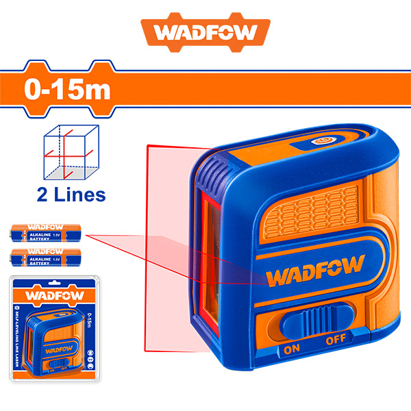 ЛАСЕРСКИ НИВЕЛИР WADFOW ЦРВЕН 0–15M