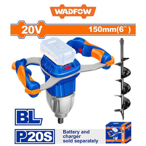 БАТЕРИСКИ ДУПЧАЧ ЗА ЗЕМЈА 20V Ø150MM БЕЗ БАТЕРИЈА