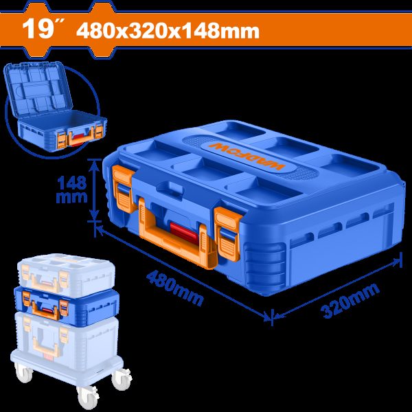КУТИЈА ЗА АЛАТ WADFOW STACKABLE 19" WTB6602