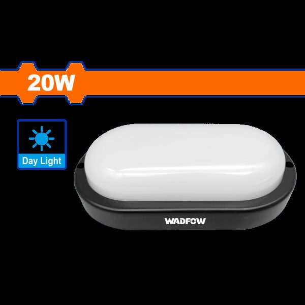 LED ПЛАФОНСКА СВЕТИЛКА WADFOW 20W ЦРНА WDN752011